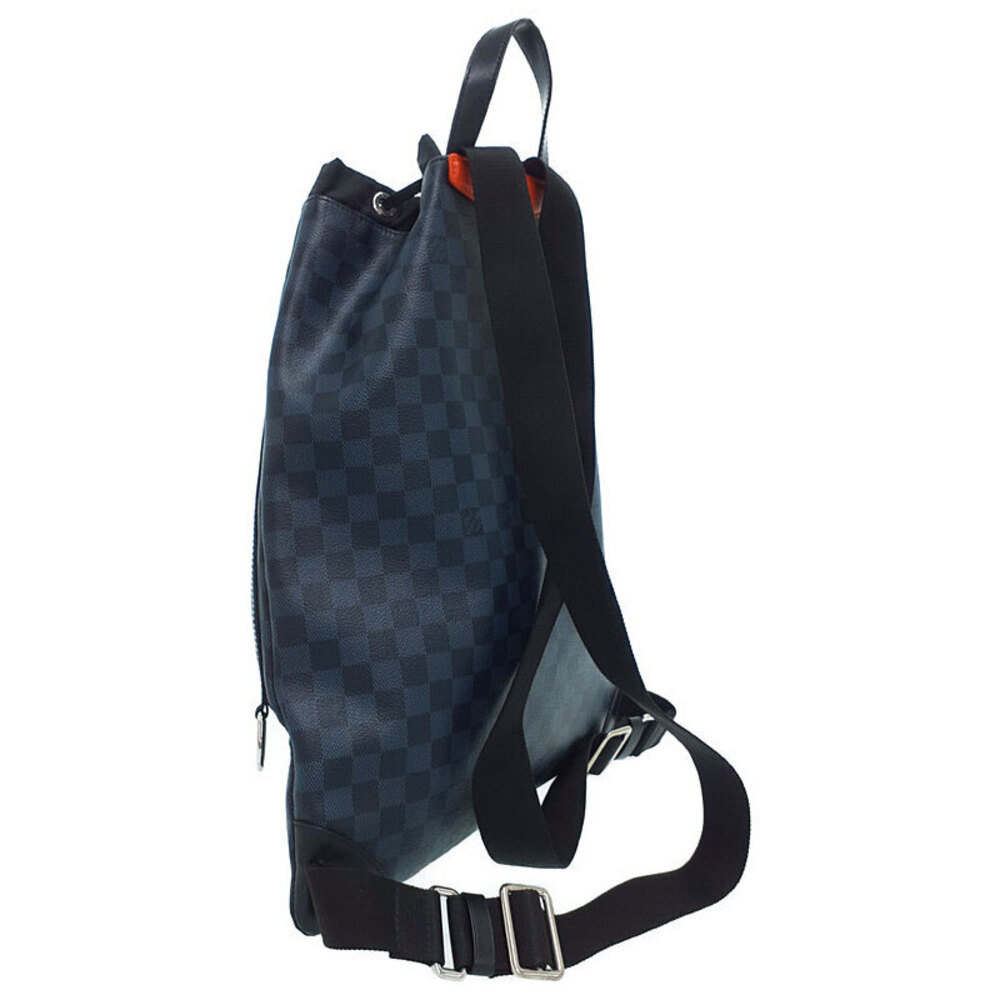 Louis Vuitton Cobalt Backpack Blue Damier Gym
